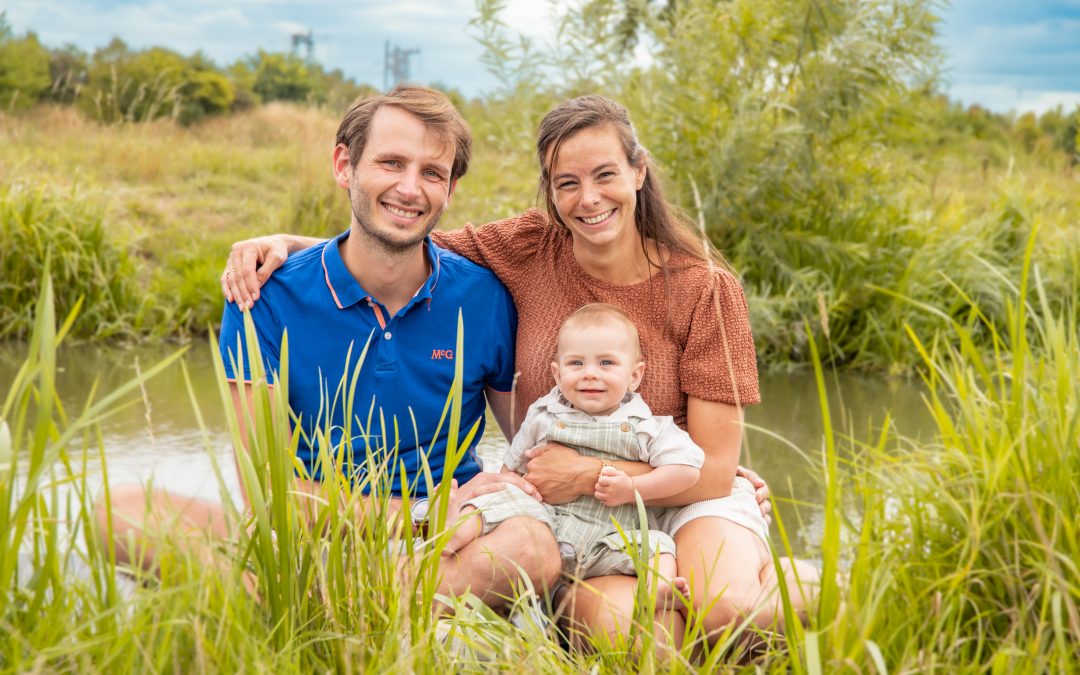 Familieshoot met kinderen van verschillende leeftijden