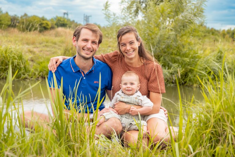 Familieshoot met kinderen van verschillende leeftijden